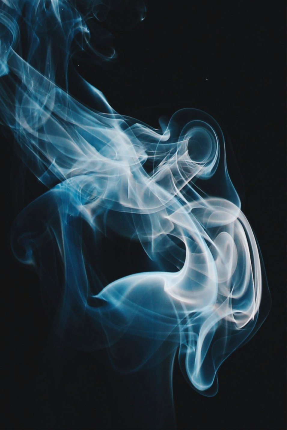 Odorous smoke polluting the air, ready for Airea's purification molecules to eliminate the odor.